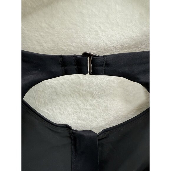 Athleta Women's Dea Sea Black One-Piece Swimsuit NWT Size MT - Picture 5 of 11